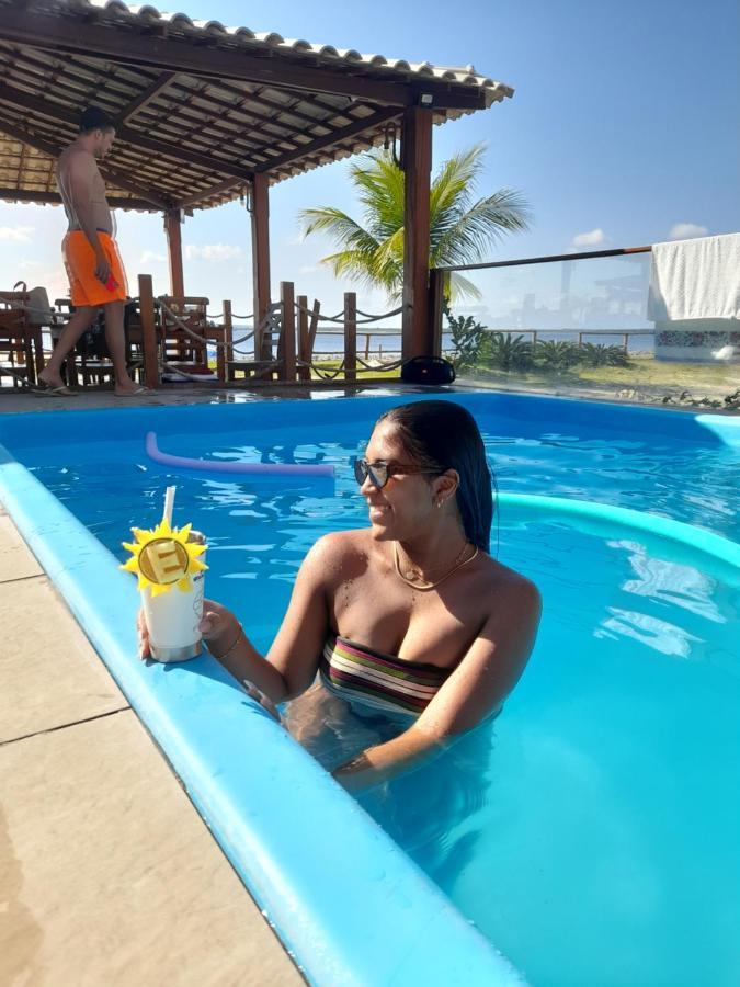 Algas Marinhas Restaurante E Pousada Jandaira Exteriör bild