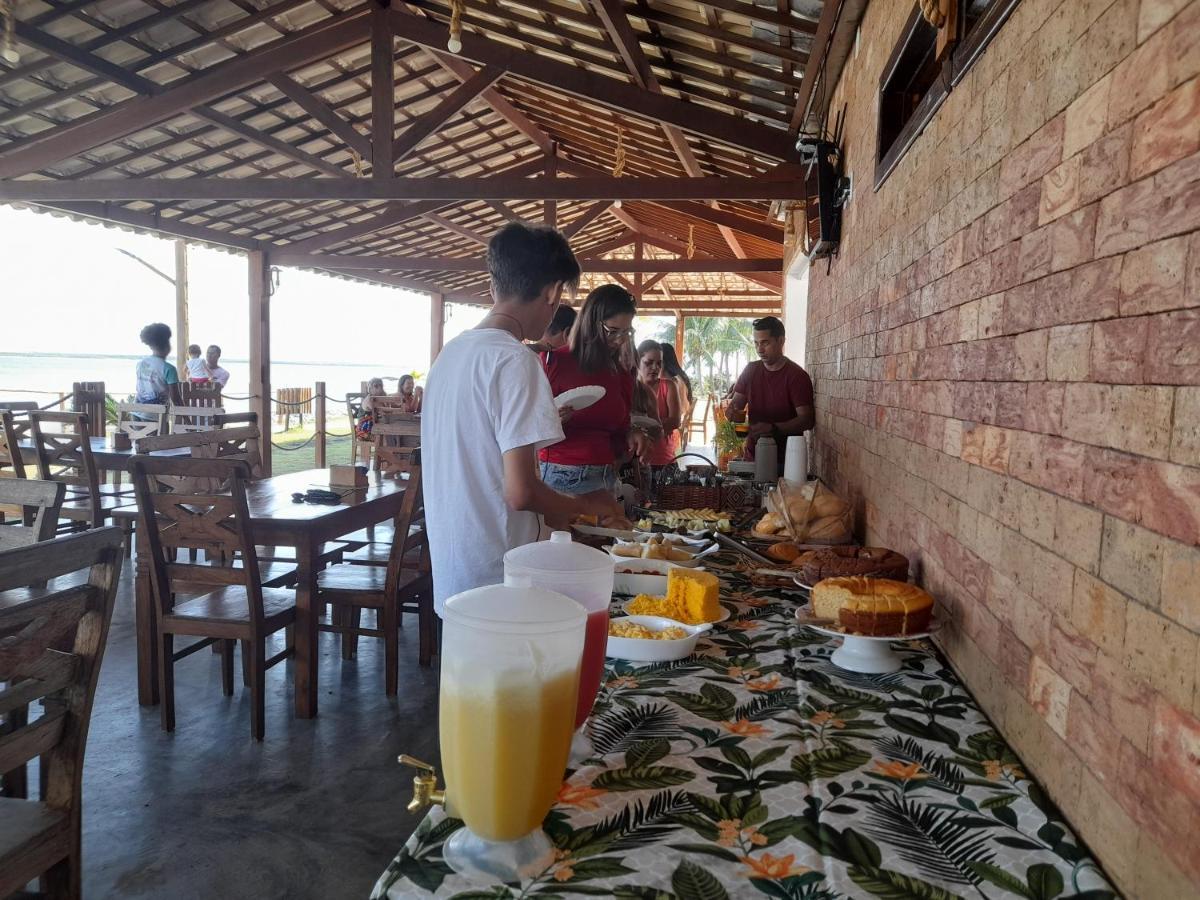 Algas Marinhas Restaurante E Pousada Jandaira Exteriör bild
